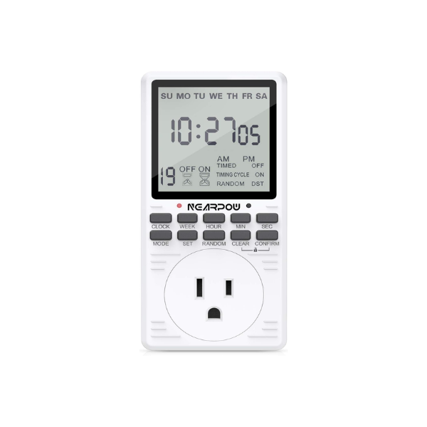Nearpow 120v digital outlet timer advanced gardening solutions